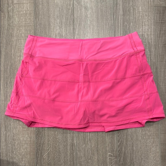 Lululemon Pace Rival Run Skirt | Sonic Pink | Size 8 (Sold Out Color!) - Picture 4 of 8